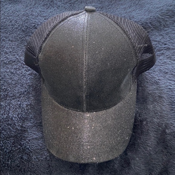 C.C Accessories - Sparkle hat, with pony tail able to pull through.